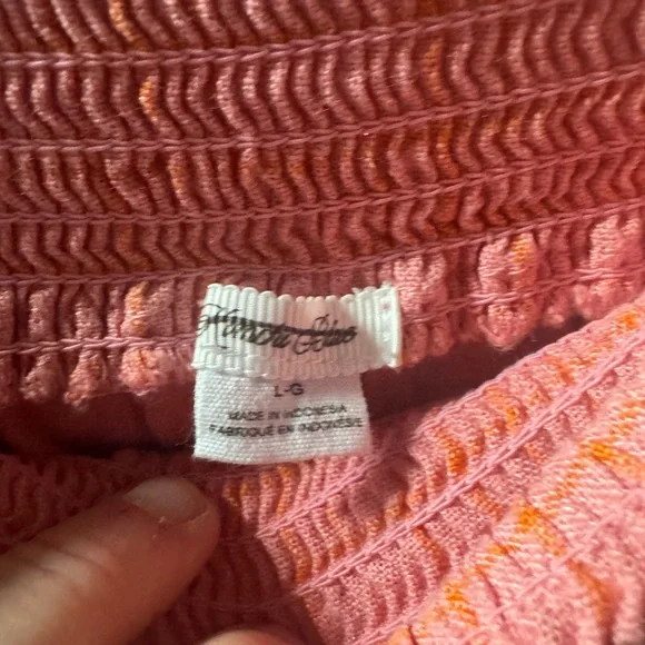 Kimchi Blue Caroline Smocked Waistband Linen-Blend Short - Picture 7 of 7